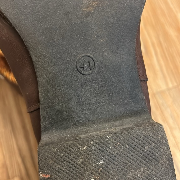 Brown Cowboy Boots with Sunflower Embroidery Size 41 - Picture 4 of 8